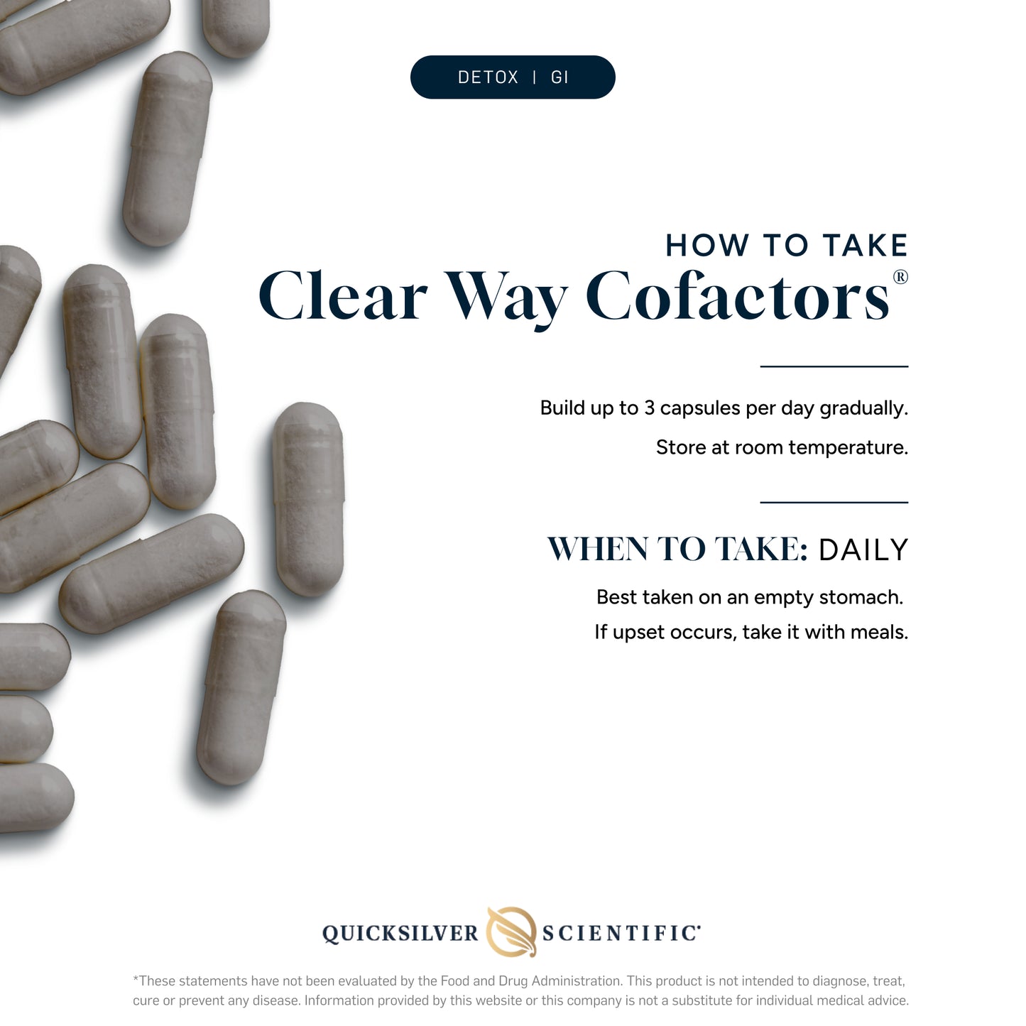 Clear Way Cofactors® 120 capsules