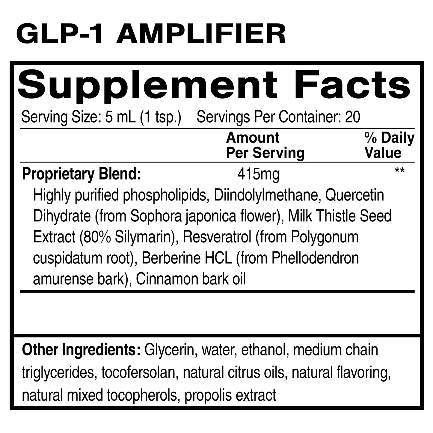 GLP-1 Amplifier