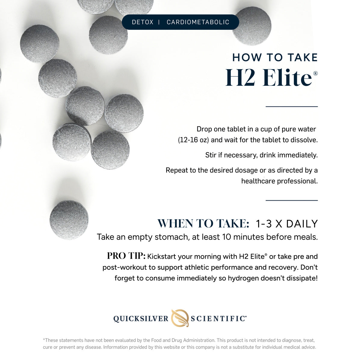 H2 Elite® 60 Tablets