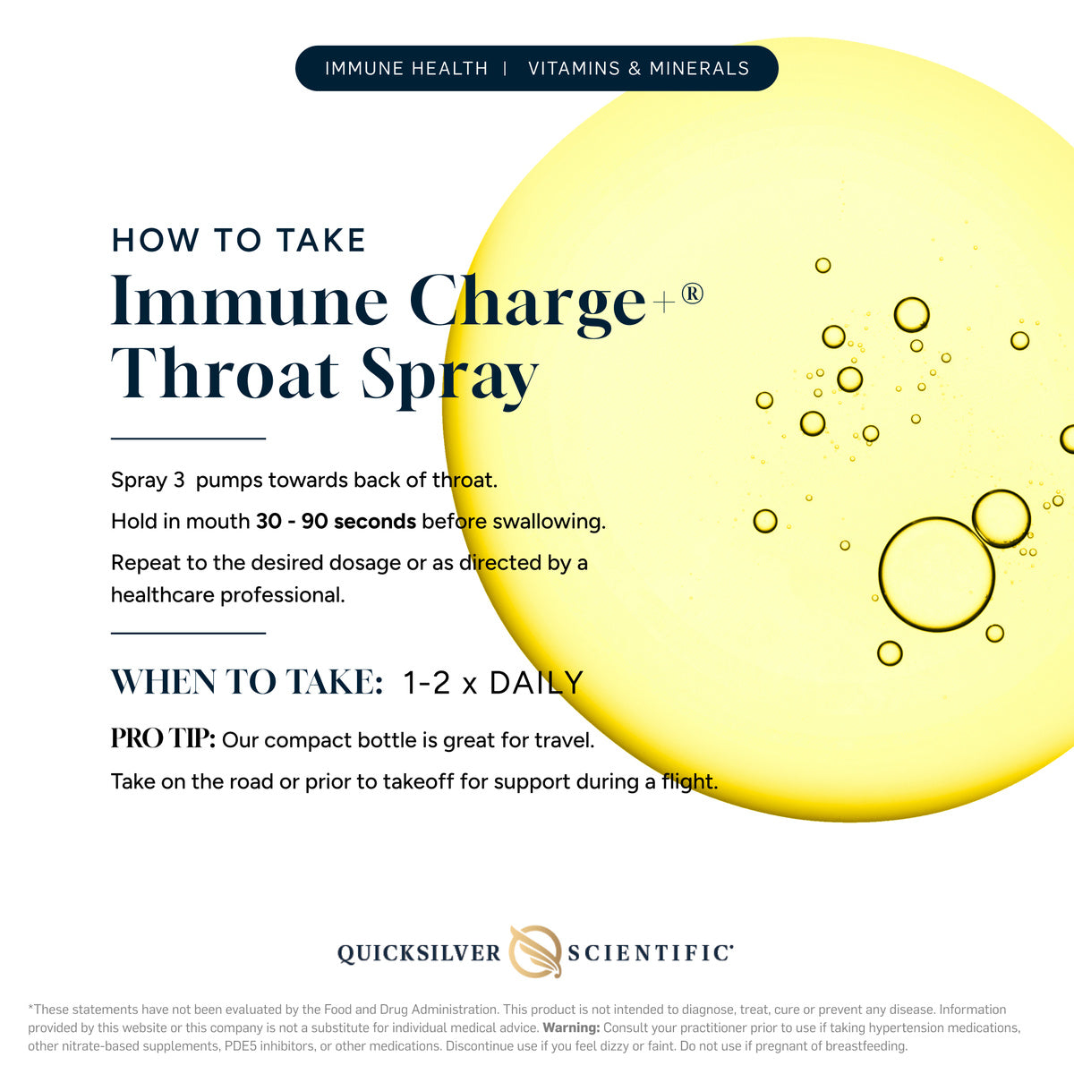 Immune Charge+® Throat Spray Pack of 9
