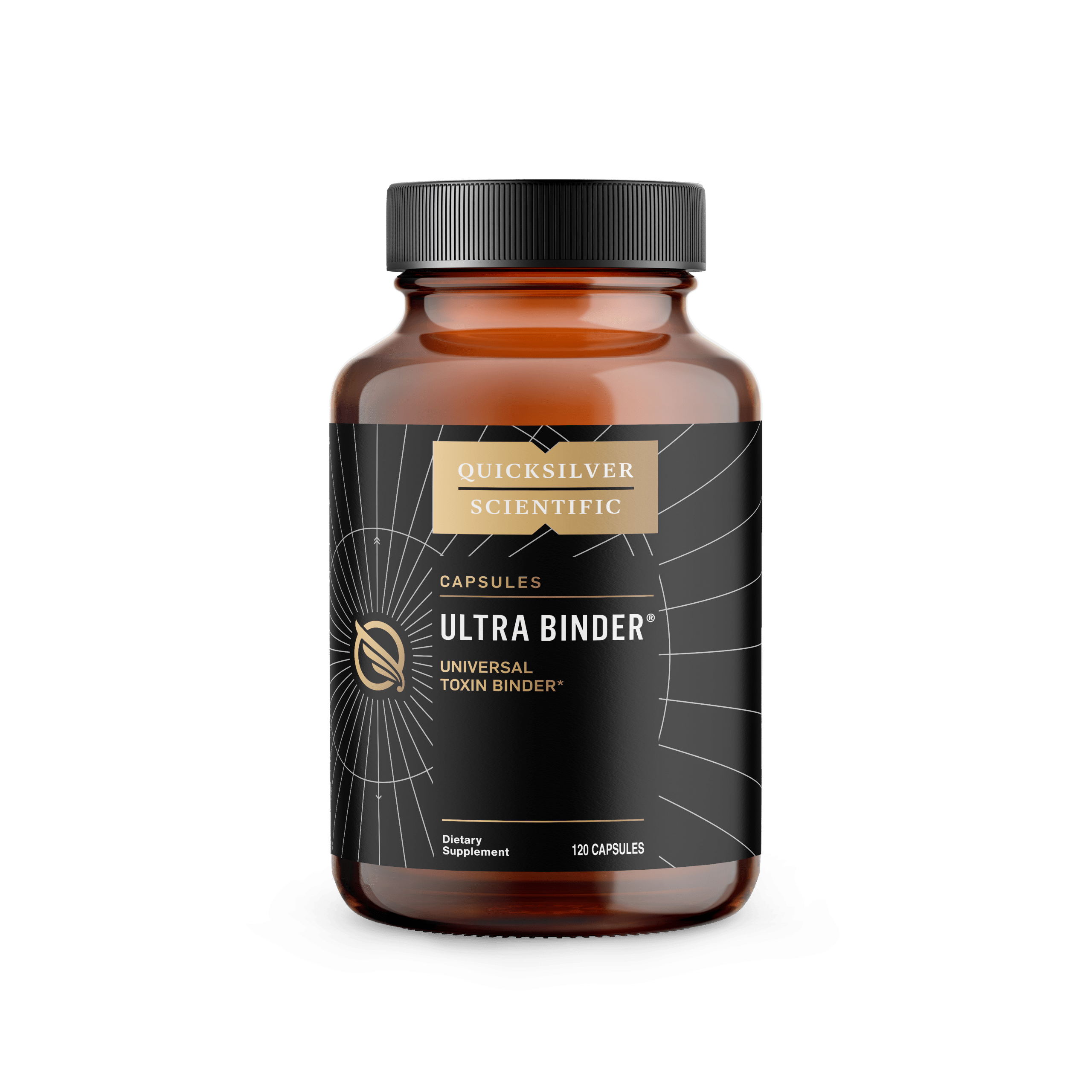 quicksilver herbicide Ultra Binder – Liver & Digestive Support | Activated Charcoal, Chitosan, & Bentonite Clay Gut Health Supplement | Normalize Gut Flora