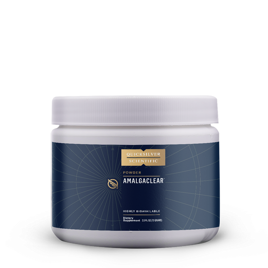 Quicksilver Scientific Powder AmalgaClear Highly Bioavailable Dietary Supplement 2.5 FL OZ (73 Grams)