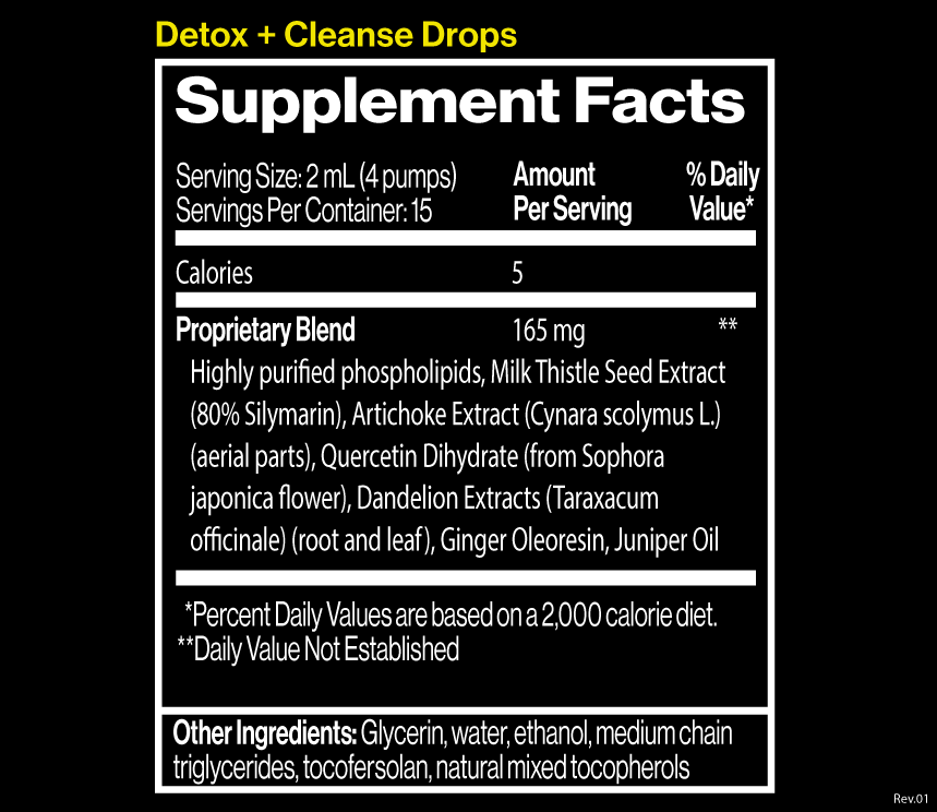 Detox + Cleanse Drops