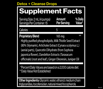 Detox + Cleanse Drops