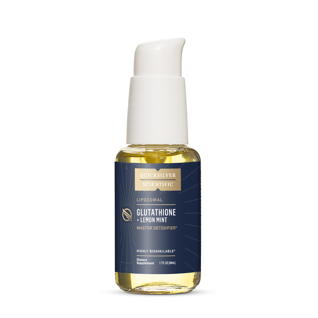 Liposomal Glutathione with lemon mint 1.7 fluid ounces bottle