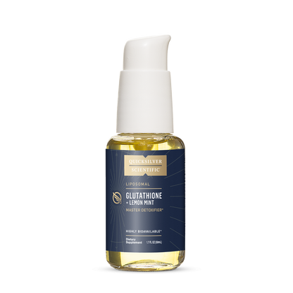 Liposomal Glutathione with lemon mint 1.7 fluid ounces bottle