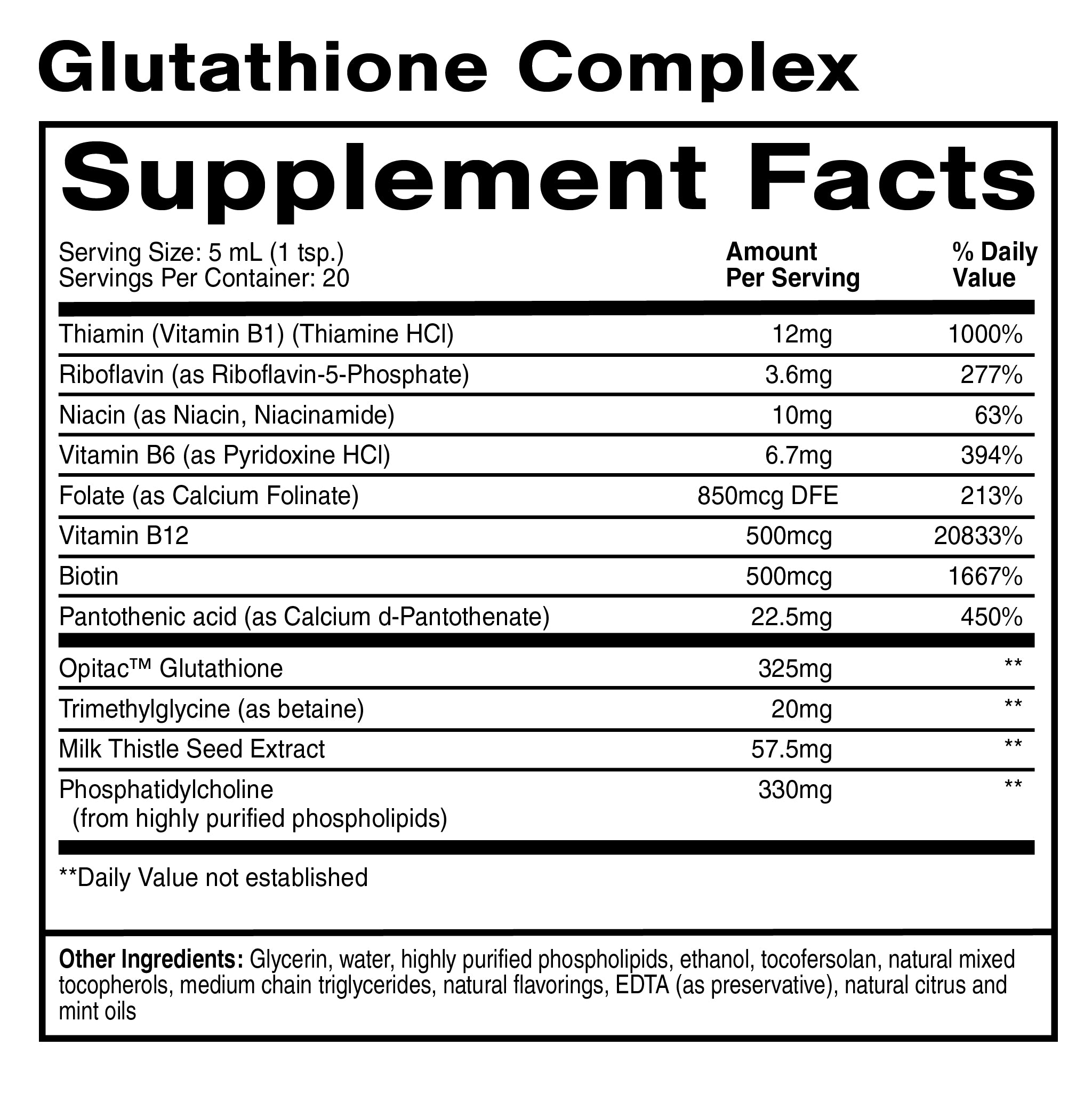 クイックシルバー　グルタチオン Glutathione Complex - Detox Support Supplement - Quicksilver