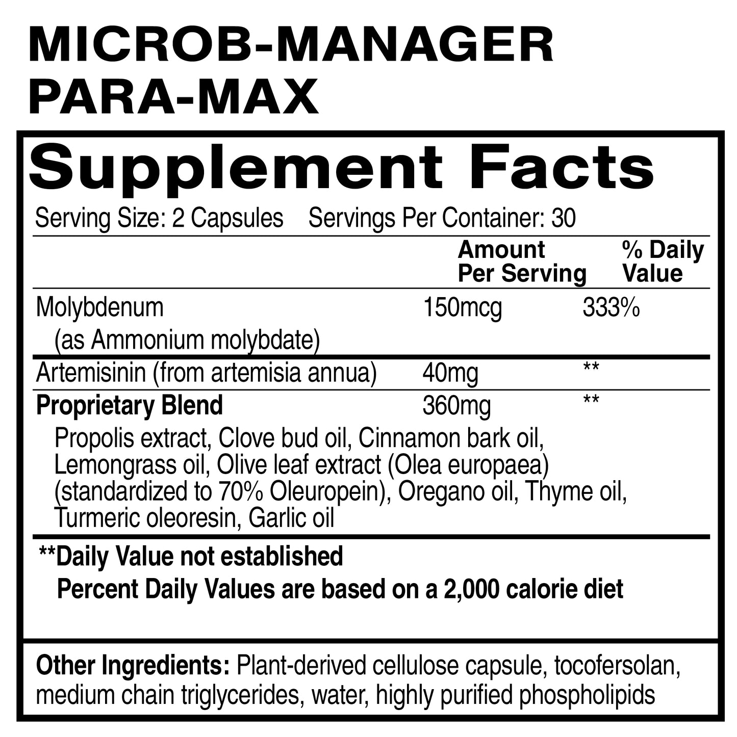 Microb-Manager Para-Max