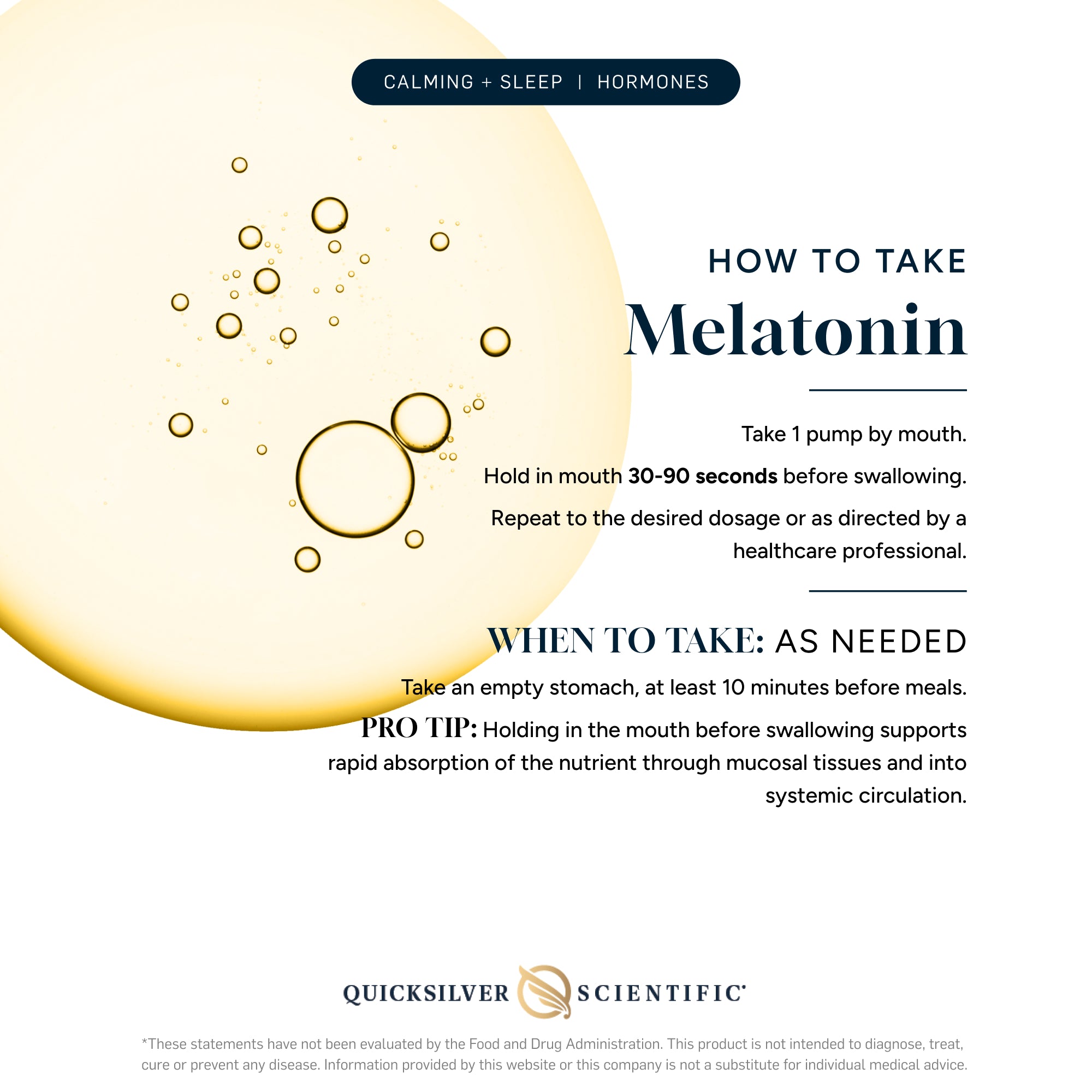 Liposomal Melatonin - Fast Acting Sleep Support Supplement