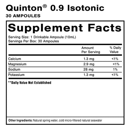 Quinton Isotonic 30 Amps