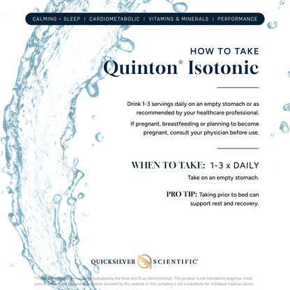 Quinton Isotonic 30 Amps