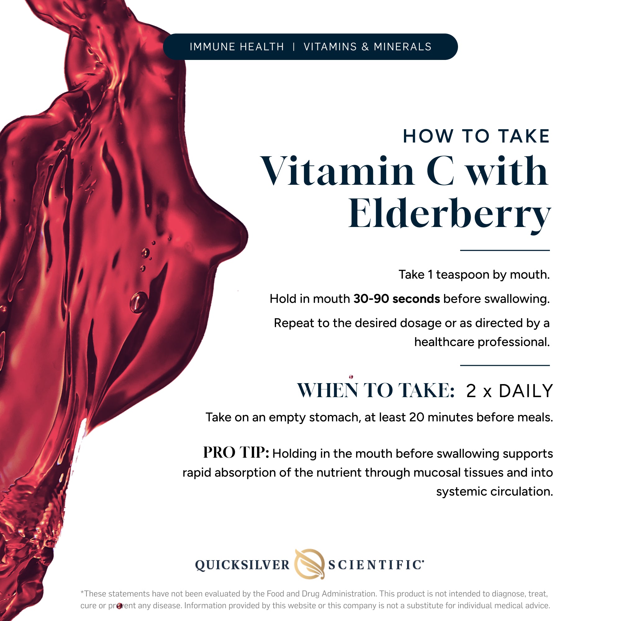 Vitamin C + Elderberry - Liposomal Elderberry & Vitamin C