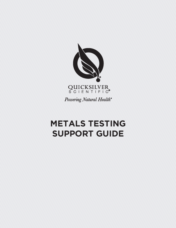 Metals Testing booklet