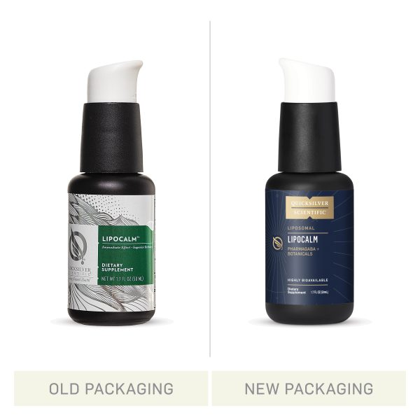 Lipocalm old and new label