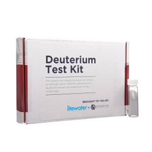 Deuterium Water Test kit detects the deuterium isotope by parts per million.