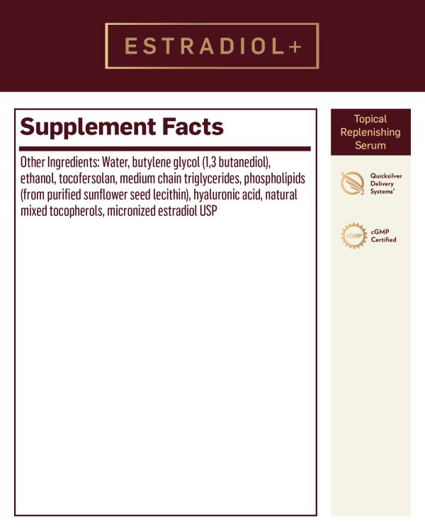 Topical Estradiol Supplement Facts